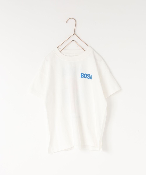 LOWRYS FARM(ローリーズファーム)の「MARKETプリントT 666387(Tシャツ/カットソー・キッズ・キナリ/オフホワイト/チャコールグレー/ブルー・110cm/120cm/130cm/140cm/150cm)」の5枚目の写真