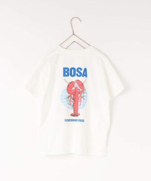 LOWRYS FARM(ローリーズファーム)の「MARKETプリントT 666387(Tシャツ/カットソー・キッズ・キナリ/オフホワイト/チャコールグレー/ブルー・110cm/120cm/130cm/140cm/150cm)」の10枚目の写真