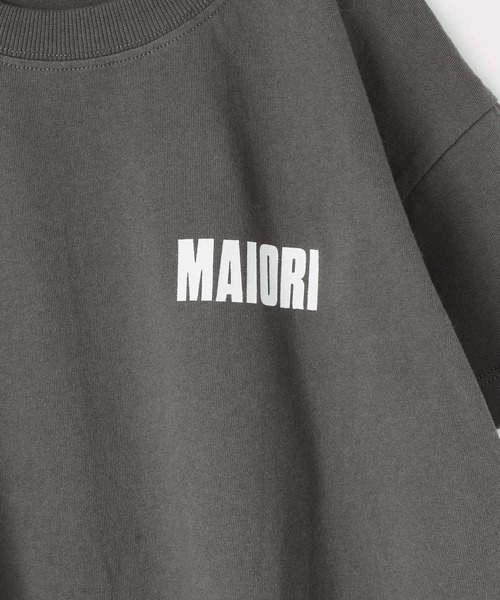 LOWRYS FARM(ローリーズファーム)の「MARKETプリントT 666387(Tシャツ/カットソー・キッズ・キナリ/オフホワイト/チャコールグレー/ブルー・110cm/120cm/130cm/140cm/150cm)」の16枚目の写真