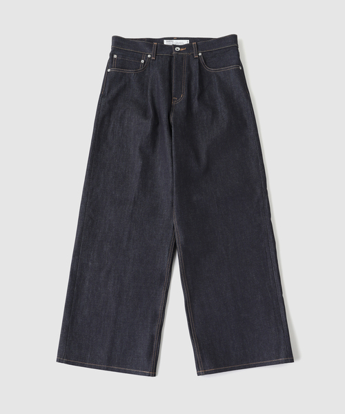 DAIRIKU(ダイリク)の「DAIRIKU / ダイリク "Wide" Rigid Denim Pants(デニムパンツ・メンズ・ブルー系その他・MEDIUM/SMALL)」の1枚目の写真