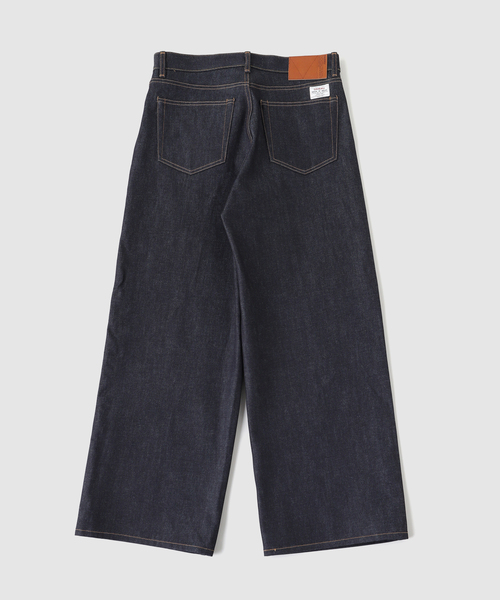 DAIRIKU(ダイリク)の「DAIRIKU / ダイリク "Wide" Rigid Denim Pants(デニムパンツ・メンズ・ブルー系その他・MEDIUM/SMALL)」の2枚目の写真