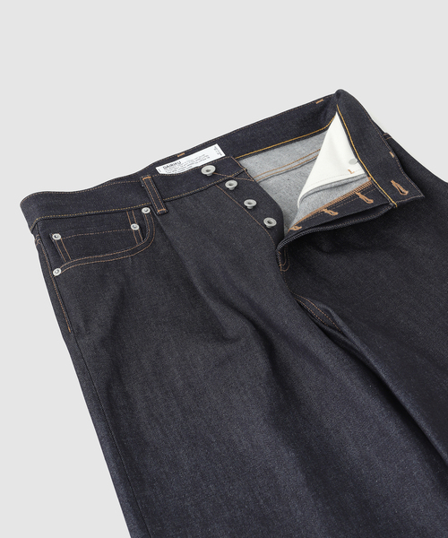 DAIRIKU(ダイリク)の「DAIRIKU / ダイリク "Wide" Rigid Denim Pants(デニムパンツ・メンズ・ブルー系その他・MEDIUM/SMALL)」の3枚目の写真