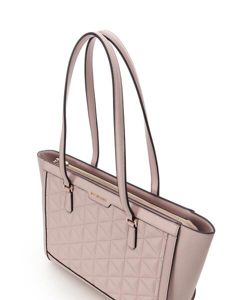 SAMANTHAVEGA（サマンサベガ）の「キルティングフェイクレザートートバッグ（トートバッグ・レディース・ブラック/オフホワイト・FREE）」の18枚目の写真