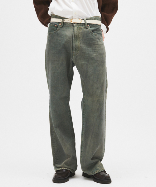 JOURNAL STANDARD(ジャーナルスタンダード)の「ヘイジー ミスト ヘム カット デニム(デニムパンツ・メンズ・コバルトブルー/ブルー/ブラック系その他・LARGE/MEDIUM/SMALL)」の8枚目の写真