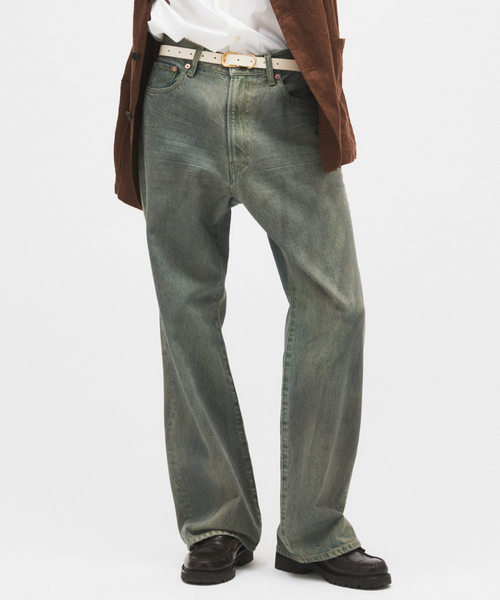 JOURNAL STANDARD(ジャーナルスタンダード)の「ヘイジー ミスト ヘム カット デニム(デニムパンツ・メンズ・コバルトブルー/ブルー/ブラック系その他・LARGE/MEDIUM/SMALL)」の9枚目の写真