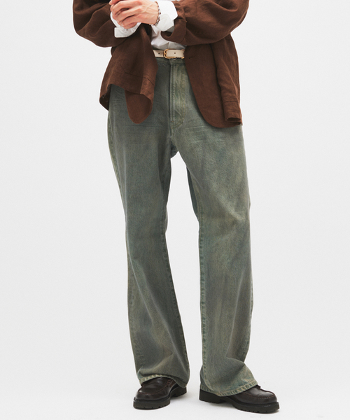 JOURNAL STANDARD(ジャーナルスタンダード)の「ヘイジー ミスト ヘム カット デニム(デニムパンツ・メンズ・コバルトブルー/ブルー/ブラック系その他・LARGE/MEDIUM/SMALL)」の10枚目の写真