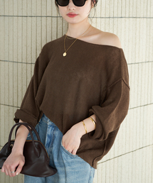 plage | brillante loose プルオーバー(ニット/セーター)