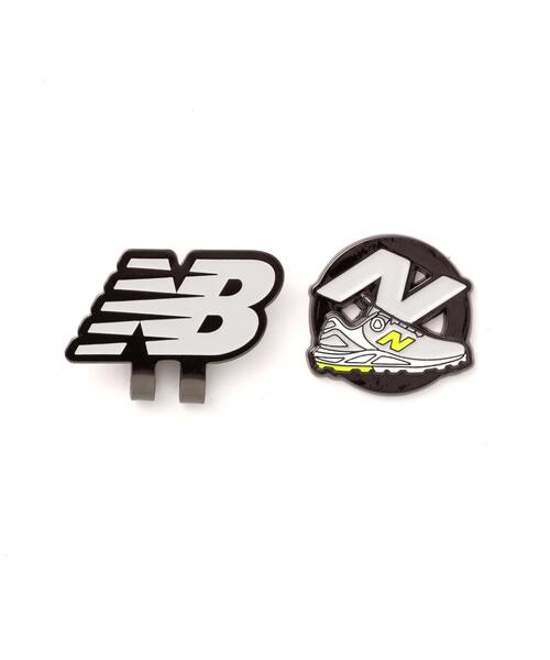 New Balance Golf(ニューバランスゴルフ)の「シューズ×NB クリップマーカー (UNISEX)(ゴルフグッズ・メンズ・ブラック/ブルー系その他2/イエロー系その他/グレー系その他/ホワイト・フリー)」の4枚目の写真