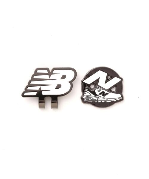 New Balance Golf(ニューバランスゴルフ)の「シューズ×NB クリップマーカー (UNISEX)(ゴルフグッズ・メンズ・ブラック/ブルー系その他2/イエロー系その他/グレー系その他/ホワイト・フリー)」の2枚目の写真