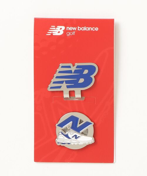 New Balance Golf(ニューバランスゴルフ)の「シューズ×NB クリップマーカー (UNISEX)(ゴルフグッズ・メンズ・ブラック/ブルー系その他2/イエロー系その他/グレー系その他/ホワイト・フリー)」の5枚目の写真