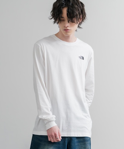 THE NORTH FACE(ザノースフェイス)の「THE NORTH FACE ザ・ノースフェイス M EVO SD REG LS TEE ワンポイントロゴ刺繍長袖Tシャツ/ロンT(Tシャツ/カットソー・メンズ・ホワイト/ブラック・M/S/L/XL/XXL)」の4枚目の写真