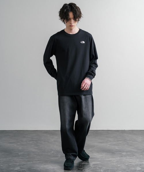 THE NORTH FACE(ザノースフェイス)の「THE NORTH FACE ザ・ノースフェイス M EVO SD REG LS TEE ワンポイントロゴ刺繍長袖Tシャツ/ロンT(Tシャツ/カットソー・メンズ・ホワイト/ブラック・M/S/L/XL/XXL)」の15枚目の写真