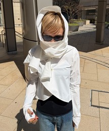 JENNE（ジェンヌ）の「UVカット接触冷感ボレロ（Tシャツ/カットソー）」