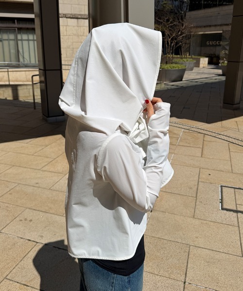 JENNE(ジェンヌ)の「UVカット接触冷感ボレロ(Tシャツ/カットソー・レディース・ホワイト/ブラック・SMALL/MEDIUM/LARGE)」の20枚目の写真