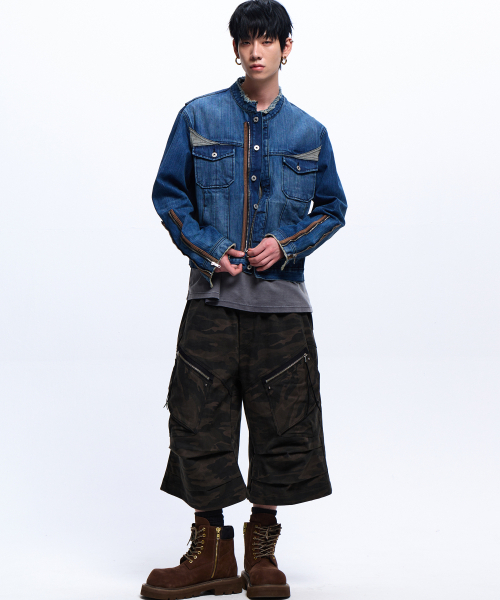 RSSC(アールエスエスシー)の「DOUBLE KNEE CARGO BERMUDA PANTS - CAMO(その他パンツ・レディース・その他・1/2)」の6枚目の写真