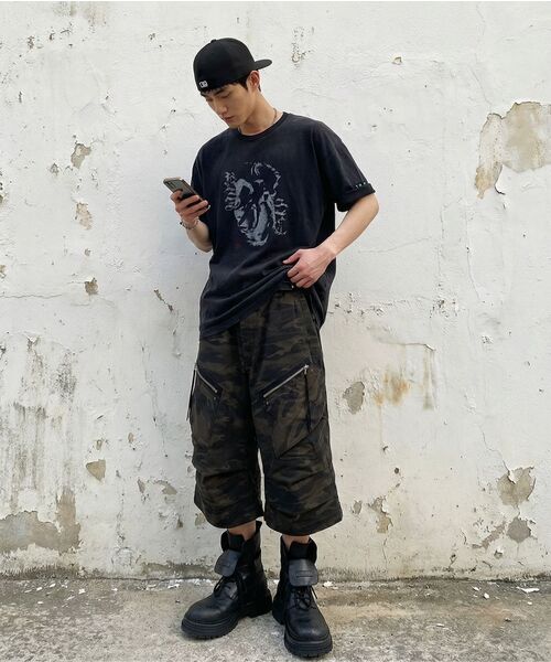RSSC(アールエスエスシー)の「DOUBLE KNEE CARGO BERMUDA PANTS - CAMO(その他パンツ・レディース・その他・1/2)」の11枚目の写真