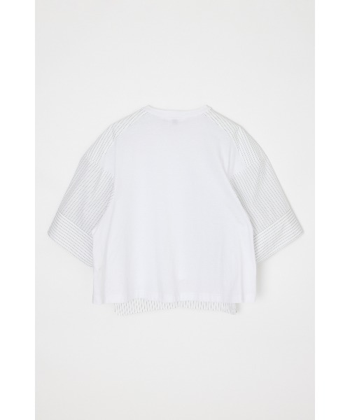 woven combi t-shirt（Tシャツ/カットソー）｜nagonstans（ナゴ