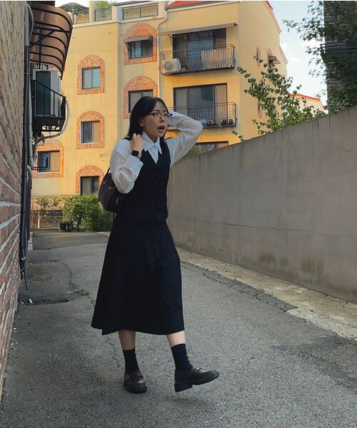CHAAKAN(チャカン靴)の「PAB メリージェーン ローファー(レザー) LFLTR3g132(ローファー・レディース・ブラウン/ブラック・22.5cm/23cm/23.5cm/24cm/24.5cm/25cm/26cm/25.5cm)」の14枚目の写真