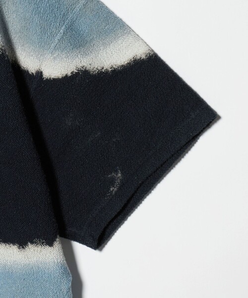 6(ロク)の「【別注】<NOMARHYTHM TEXTILE for 6>DYE SWEAT SHORT SLEEVE/スウェット(スウェット・レディース・ライトブルー/イエロー・FREE)」の8枚目の写真