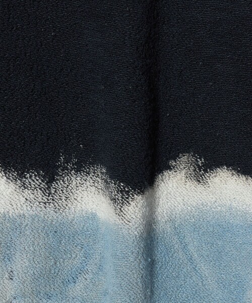 6(ロク)の「【別注】<NOMARHYTHM TEXTILE for 6>DYE SWEAT SHORT SLEEVE/スウェット(スウェット・レディース・ライトブルー/イエロー・FREE)」の10枚目の写真