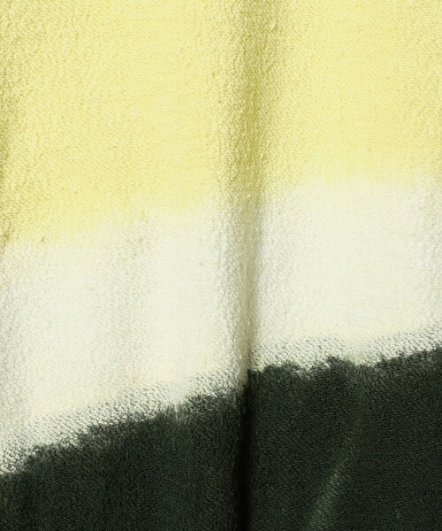6(ロク)の「【別注】<NOMARHYTHM TEXTILE for 6>DYE SWEAT SHORT SLEEVE/スウェット(スウェット・レディース・ライトブルー/イエロー・FREE)」の12枚目の写真