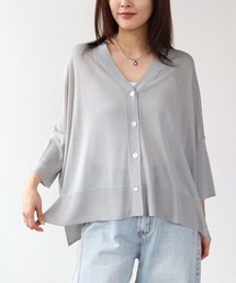 Three Four Time（スリーフォータイム）の「UVサラサラBOXカーディガン（カーディガン/ボレロ）」