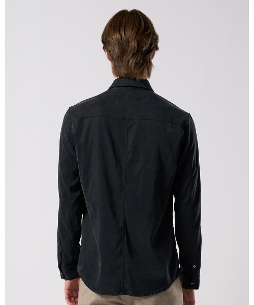 wjk(ダヴルジェイケイ)の「cupuro fibril dress shirt(シャツ/ブラウス・メンズ・ホワイト/ブラック/ダークカーキ・SMALL/MEDIUM/LARGE/X-LARGE)」の15枚目の写真