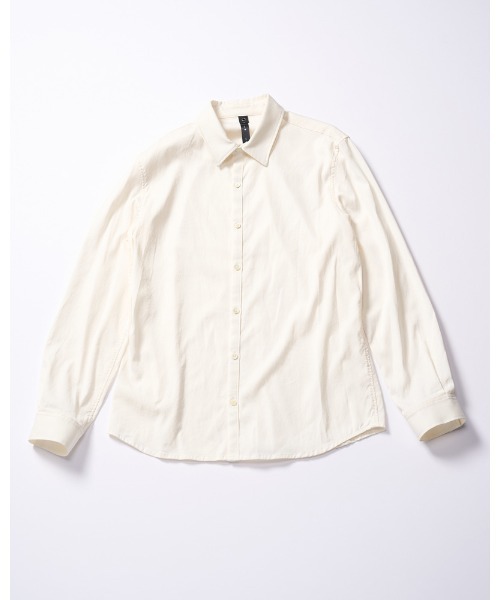 wjk(ダヴルジェイケイ)の「cupuro fibril dress shirt(シャツ/ブラウス・メンズ・ホワイト/ブラック/ダークカーキ・SMALL/MEDIUM/LARGE/X-LARGE)」の8枚目の写真