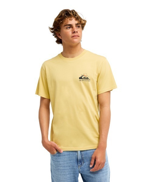 Quiksilver(クイックシルバー)の「クイックシルバー QUIKSILVER OPQS MERRY SS(Tシャツ/カットソー・メンズ・イエロー/ラベンダー・S/M/L/LL)」の15枚目の写真