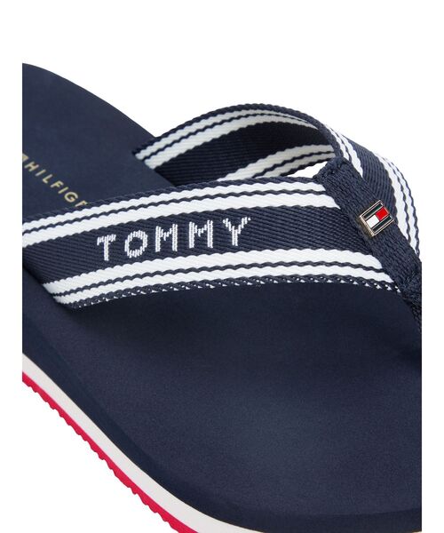 TOMMY HILFIGER（トミーヒルフィガー）の「フラッグプリントサマーサンダル（サンダル・レディース・ブラック/レッド・24.5cm/23cm/24cm/23.5cm）」の13枚目の写真