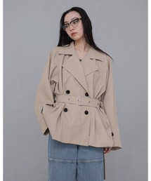 YOOU（ユー）の「SHORT TRENCH（トレンチコート）」