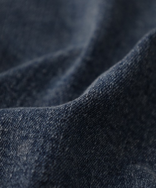 HANES(ヘインズ)の「HANES カバーオール ストレッチデニム レギュラーフィット(カバーオール・メンズ・ネイビー/ブルー/サックスブルー/ブラック・S/M/L/LL)」の11枚目の写真