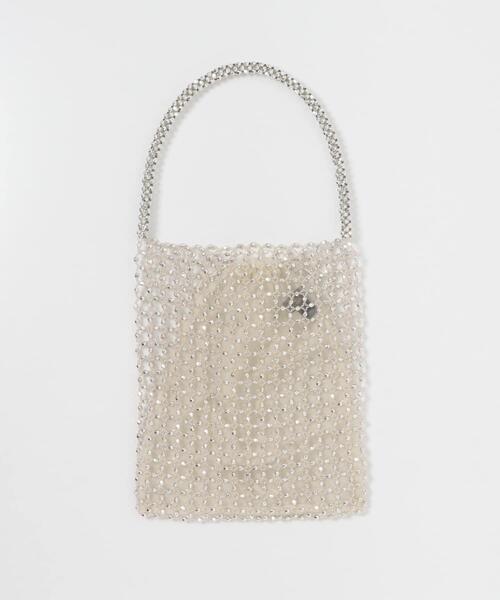 URBAN RESEARCH ROSSO WOMEN(アーバンリサーチ ロッソ)の「BAGMATI ビーズバッグ(ハンドバッグ・レディース・ブラック/ホワイト系その他・FREE)」の9枚目の写真