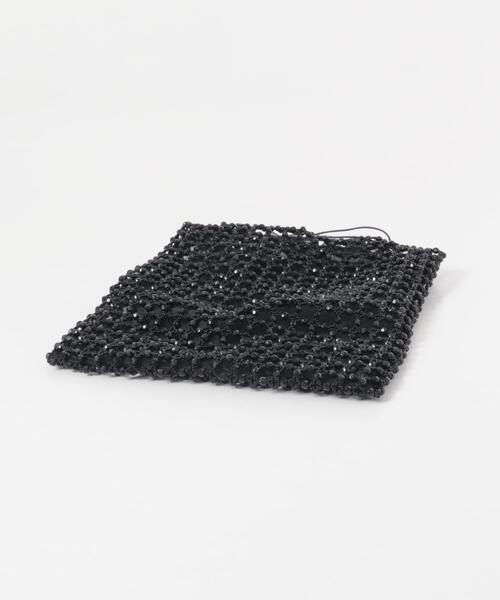 URBAN RESEARCH ROSSO WOMEN(アーバンリサーチ ロッソ)の「BAGMATI ビーズバッグ(ハンドバッグ・レディース・ブラック/ホワイト系その他・FREE)」の13枚目の写真