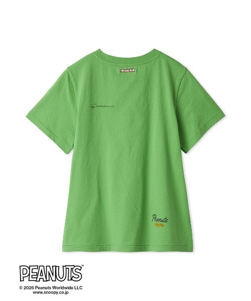 Mila Owen(ミラオーウェン)の「【PEANUTS RECORDS】チャーリー・ブラウンTシャツ(Tシャツ/カットソー・レディース・ベージュ/グリーン/ホワイト・F)」の15枚目の写真