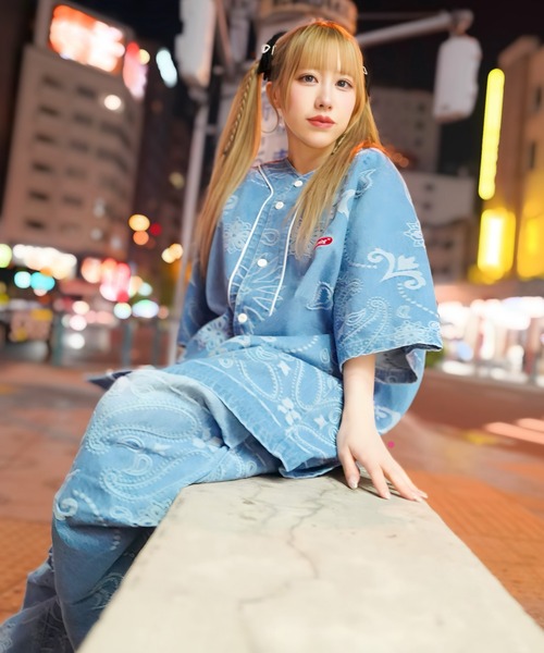 GALFY(ガルフィー)の「【別注】GA×GALFY-安定の別注デニムパンツ(デニムパンツ・メンズ・サックスブルー/インディゴブルー・L/XL)」の5枚目の写真