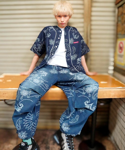 GALFY(ガルフィー)の「【別注】GA×GALFY-安定の別注デニムパンツ(デニムパンツ・メンズ・サックスブルー/インディゴブルー・L/XL)」の9枚目の写真