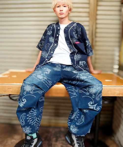 GALFY(ガルフィー)の「【別注】GA×GALFY-安定の別注デニムパンツ(デニムパンツ・メンズ・サックスブルー/インディゴブルー・L/XL)」の10枚目の写真