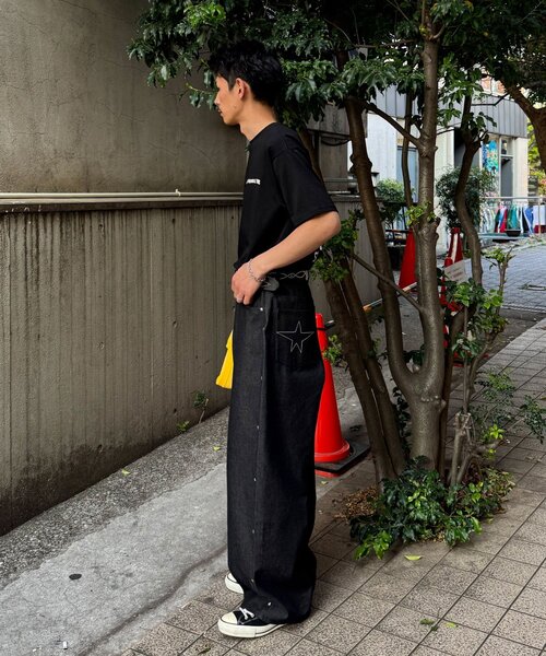 CIAOPANIC(チャオパニック)の「スター刺繍スタッズデニムパンツ(デニムパンツ・メンズ・インディゴブルー/ブラック・LARGE/MEDIUM)」の8枚目の写真