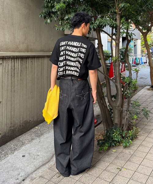 CIAOPANIC(チャオパニック)の「スター刺繍スタッズデニムパンツ(デニムパンツ・メンズ・インディゴブルー/ブラック・LARGE/MEDIUM)」の9枚目の写真
