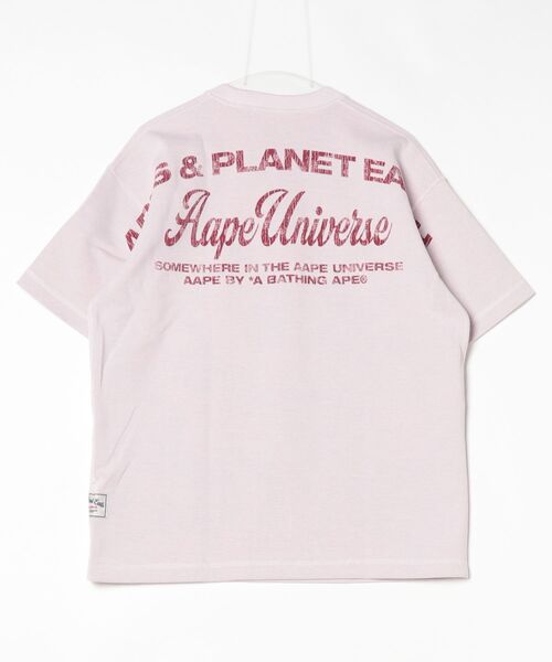 AAPE BY A BATHING APE(エーエイプバイアベイシングエイプ)の「AAPE FANCY MAIN REVERSIBLE TEE(Tシャツ/カットソー・メンズ・アイボリー/ブラック・MEDIUM/LARGE/X-LARGE/SMALL/XX-LARGE)」の14枚目の写真