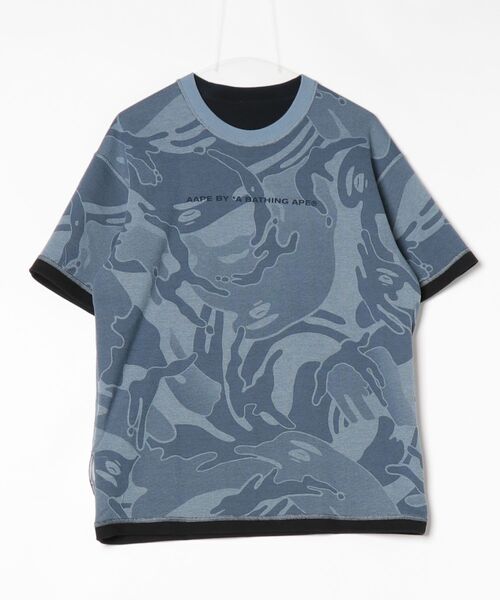 AAPE BY A BATHING APE(エーエイプバイアベイシングエイプ)の「AAPE FANCY MAIN REVERSIBLE TEE(Tシャツ/カットソー・メンズ・アイボリー/ブラック・MEDIUM/LARGE/X-LARGE/SMALL/XX-LARGE)」の19枚目の写真