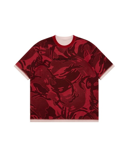 AAPE BY A BATHING APE(エーエイプバイアベイシングエイプ)の「AAPE FANCY MAIN REVERSIBLE TEE(Tシャツ/カットソー・メンズ・アイボリー/ブラック・MEDIUM/LARGE/X-LARGE/SMALL/XX-LARGE)」の3枚目の写真