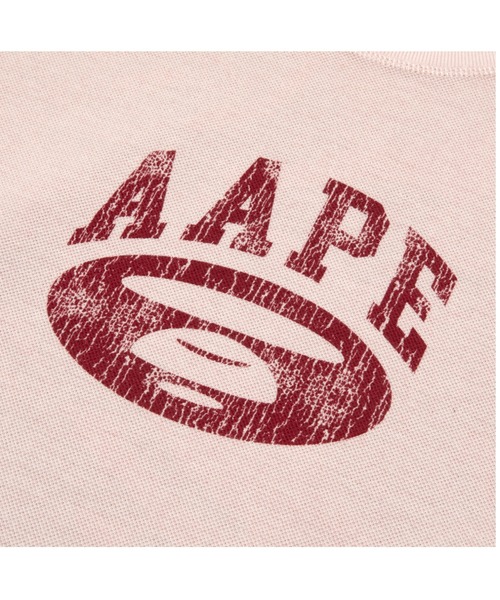 AAPE BY A BATHING APE(エーエイプバイアベイシングエイプ)の「AAPE FANCY MAIN REVERSIBLE TEE(Tシャツ/カットソー・メンズ・アイボリー/ブラック・MEDIUM/LARGE/X-LARGE/SMALL/XX-LARGE)」の5枚目の写真