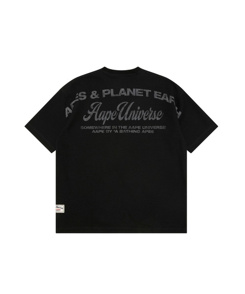 AAPE BY A BATHING APE(エーエイプバイアベイシングエイプ)の「AAPE FANCY MAIN REVERSIBLE TEE(Tシャツ/カットソー・メンズ・アイボリー/ブラック・MEDIUM/LARGE/X-LARGE/SMALL/XX-LARGE)」の8枚目の写真