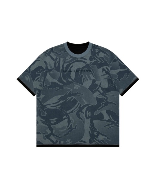 AAPE BY A BATHING APE(エーエイプバイアベイシングエイプ)の「AAPE FANCY MAIN REVERSIBLE TEE(Tシャツ/カットソー・メンズ・アイボリー/ブラック・MEDIUM/LARGE/X-LARGE/SMALL/XX-LARGE)」の9枚目の写真