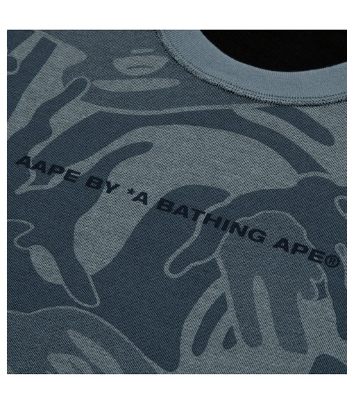AAPE BY A BATHING APE(エーエイプバイアベイシングエイプ)の「AAPE FANCY MAIN REVERSIBLE TEE(Tシャツ/カットソー・メンズ・アイボリー/ブラック・MEDIUM/LARGE/X-LARGE/SMALL/XX-LARGE)」の12枚目の写真