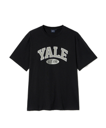 ツートンアーチ半袖Tシャツブラック