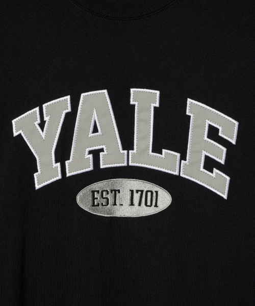 YALE(イェール)の「ツートンアーチ半袖Tシャツブラック(Tシャツ/カットソー・レディース・その他・XX-LARGE/LARGE/MEDIUM/SMALL/WS/X-LARGE)」の4枚目の写真