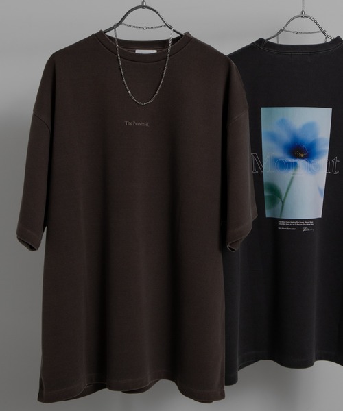 BROWNY(ブラウニー)の「BROWNY/【26年春夏新作】接触冷感 アクセ付キフォトグラフィックT(Tシャツ/カットソー・メンズ・ブラック系その他/ホワイト/ブラウン系その他/ブラック・MEDIUM/LARGE)」の7枚目の写真